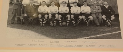 Lot 1261 - Three Schools International black-and-white team photographs for England teams