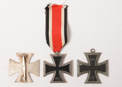 Lot 1027 - Group of three 1939 Iron Crosses