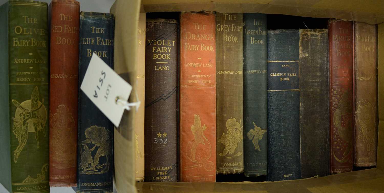 Lot 551 - Lang, Andrew; all twelve volumes of The Fairy Books.