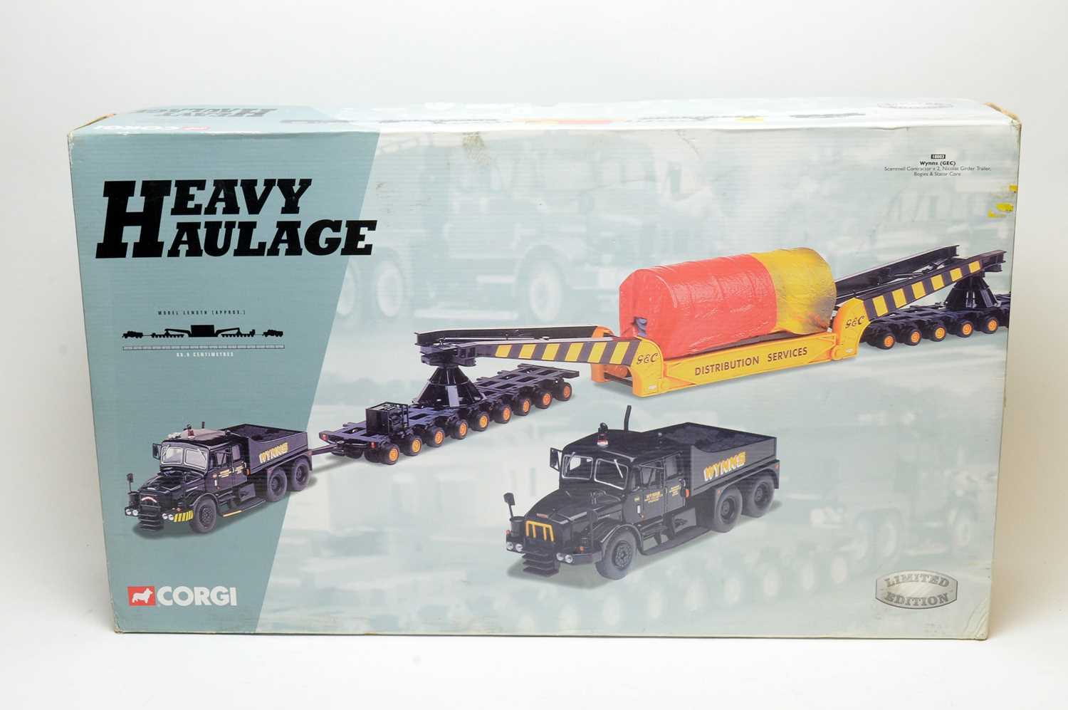 Lot 854 - A Corgi boxed Heavy Haulage Limited Edition set.