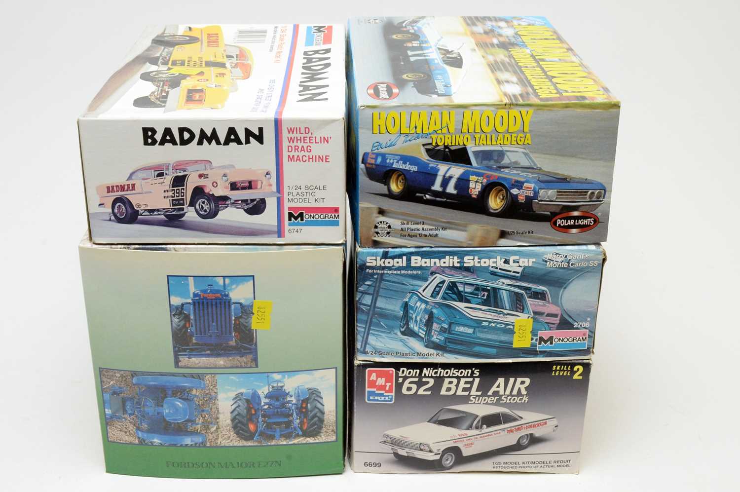 Lot 855 - Five boxed scale model vehicles.