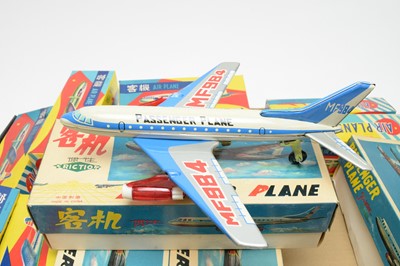 Lot 913 - Boxed Friction Passenger and Commercial scale model aeroplanes.