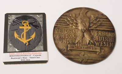Lot 1040 - Collection of WWI and WWII German memorabilia