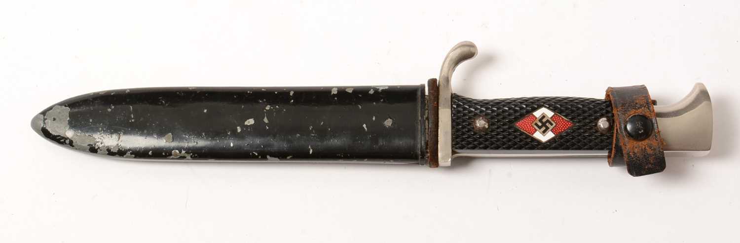 Lot 1043 - WWII German Hitler Youth knife