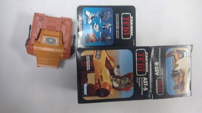 Lot 923 - 1970/80's boxed and unboxed Star Wars vehicles.