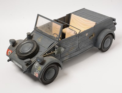 Lot 1050 - 21st Century Toys - WWII Kubelwagen, Jeep and accessories