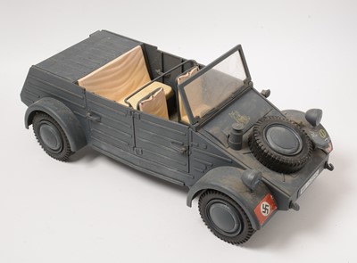 Lot 1050 - 21st Century Toys - WWII Kubelwagen, Jeep and accessories