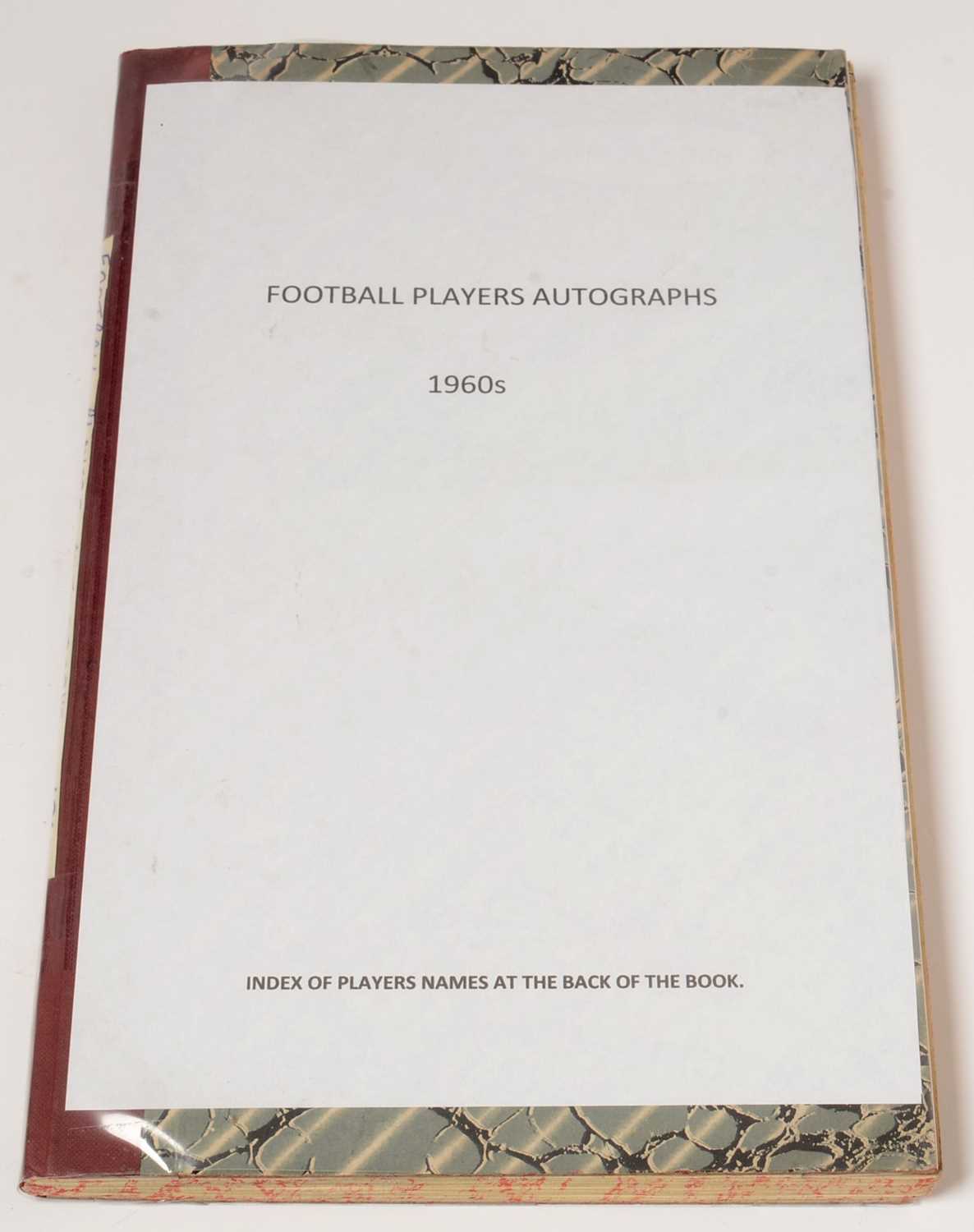 Lot 1249 - Football players autographs