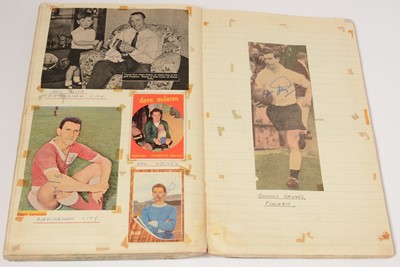 Lot 1238 - Football players autographs from the 1960s