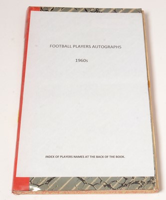 Lot 1239 - Football players autographs from the 1960s