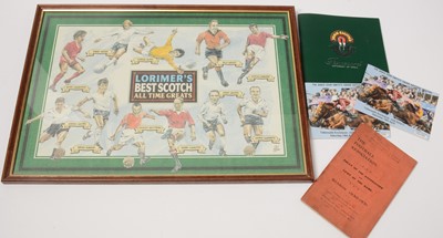 Lot 1242 - Sports interests including two England replica shirts