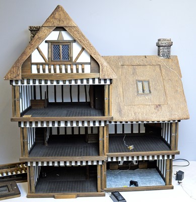 Lot 956 - A Tudor-style doll's house by Robert Stubbs