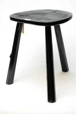 Lot 108 - A 20th Century Robert (Mouseman) Thompson stool
