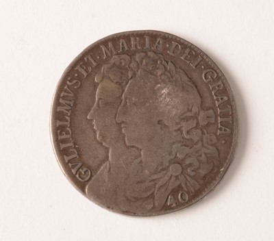 Lot 183 - Scotland, William and Mary 40-shillings, 1693.