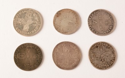 Lot 188 - A selection of William III shillings