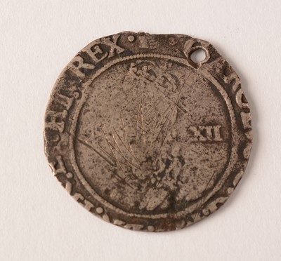 Lot 191 - Charles I shilling, mm tun.