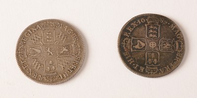 Lot 196 - Two 17th C. shillings