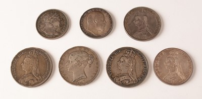 Lot 199 - A selection of silver milled coinage