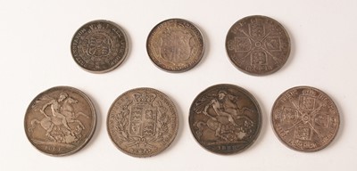 Lot 199 - A selection of silver milled coinage