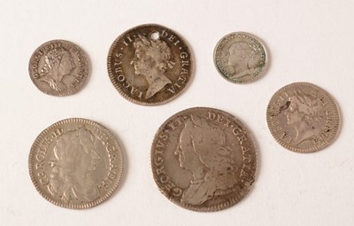 Lot 209 - 17th Century and later silver coins