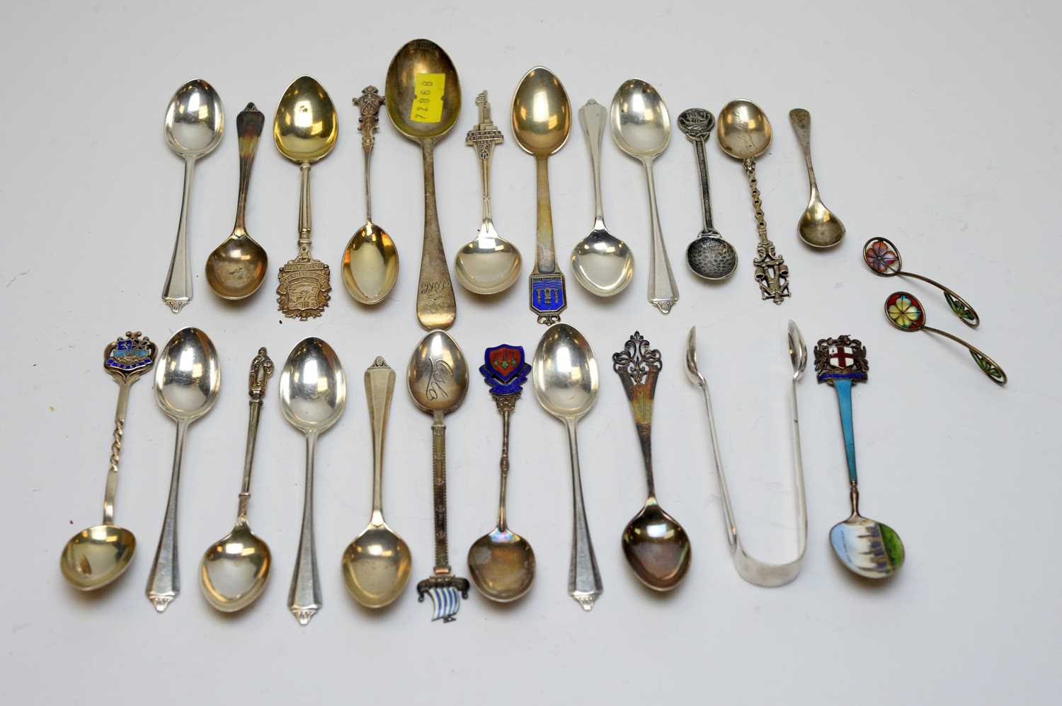 Lot 71 - Antique silver spoons.