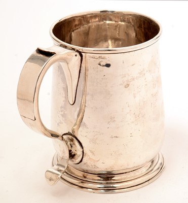 Lot 187 - A George II tankard, by Isaac Cookson, Newcastle
