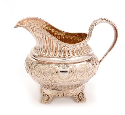 Lot 190 - A George IV silver cream jug, by Thomas Watson, Newcastle