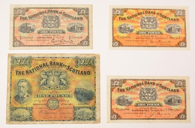 Lot 229 - The National Bank of Scotland Limited bank notes