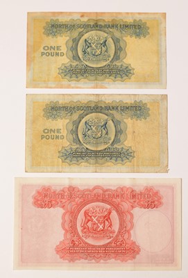 Lot 232 - North of Scotland Bank Limited notes