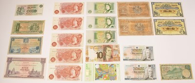 Lot 233 - A selection of bank notes