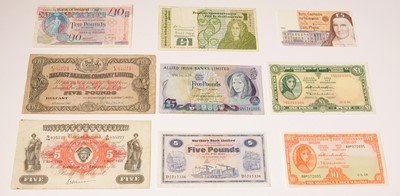 Lot 250 - Bank of Ireland banknotes