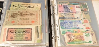 Lot 251 - Foreign banknotes various