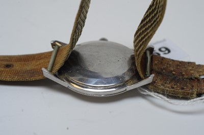 Lot 169 - A gentleman's stainless-steel-cased Omega wristwatch.