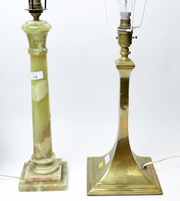 Lot 198 - Selection of five table lamps