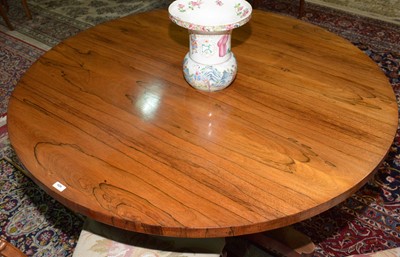 Lot 529 - A George IV rosewood tilt action breakfast table
