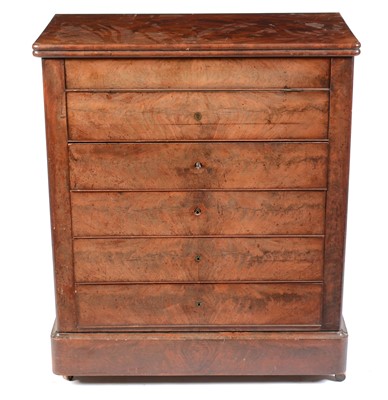 Lot 532 - A 19th Century French mahogany wash stand