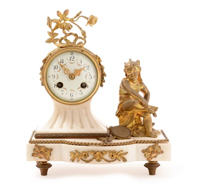 Lot 486 - A 19th Century French mantel clock