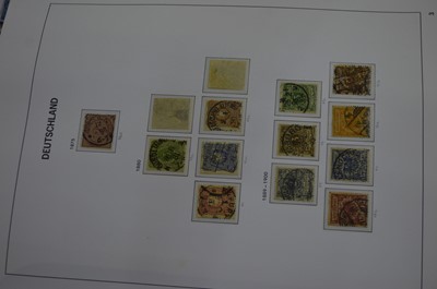 Lot 83 - A Davo album of German stamps