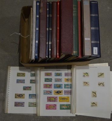 Lot 27 - Large quantity of world stock stamps in various stock books.