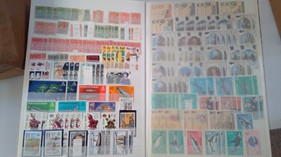 Lot 41 - World stamp stock books