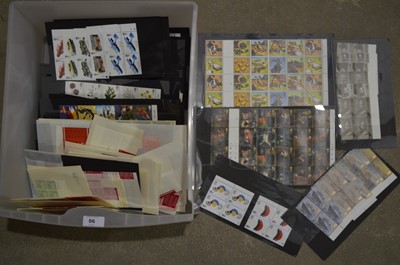 Lot 56 - A large quantity of Royal mail mint and used stamps