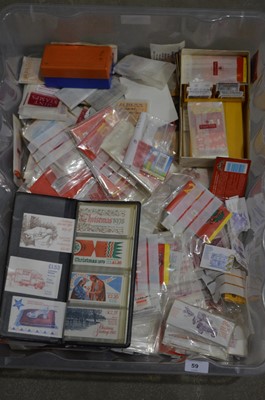 Lot 59 - A large quantity of Royal mail stamp books