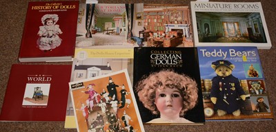 Lot 973 - Books on dolls and doll's houses.