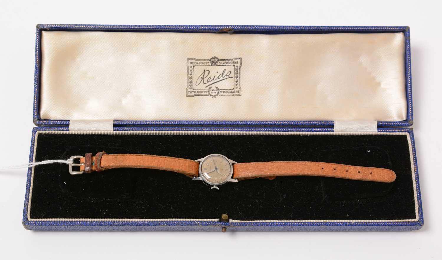 Lot 202 - A lady's stainless steel Rolex wristwatch.