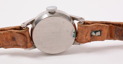 Lot 202 - A lady's stainless steel Rolex wristwatch.