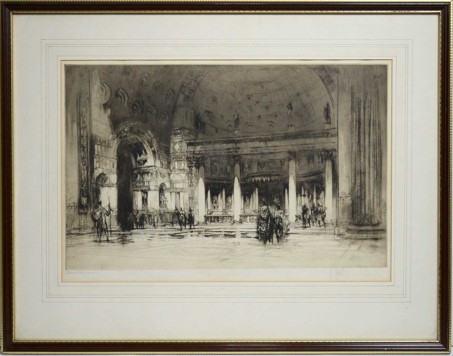 Lot 253 - William Walcot (1874-1943) - etching