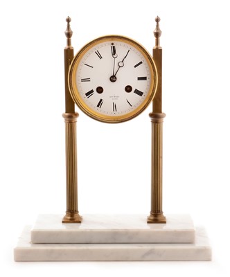Lot 488 - A 19th Century mantel clock by Henry Marc, Paris