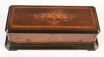 Lot 364 - Swiss cylinder musical box by Nicole Freres