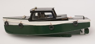 Lot 126 - 1930's clockwork boat