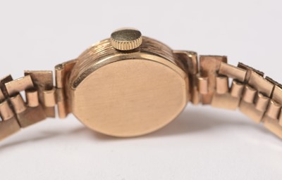 Lot 226 - A lady's 9ct gold cased Rotary cocktail watch.